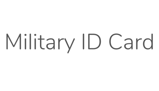 Military Id Card